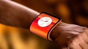 Motorola Bendy muestra como reloj