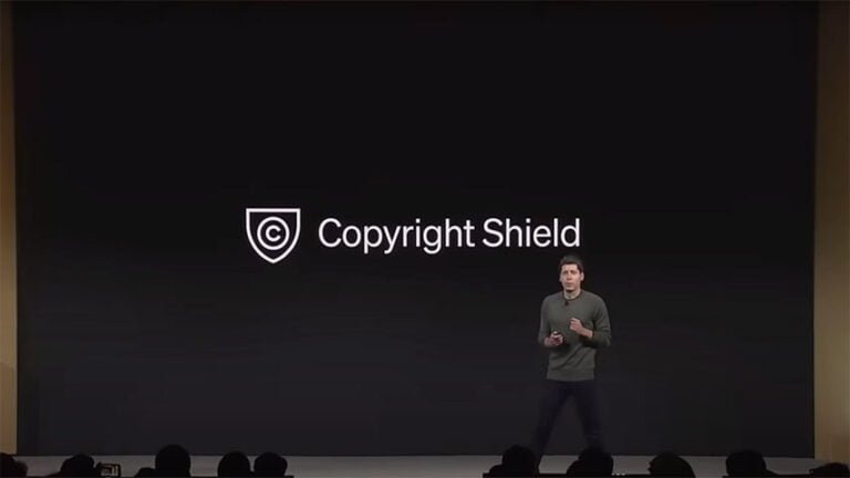 Presentación de Copyright Shield de OpenAI