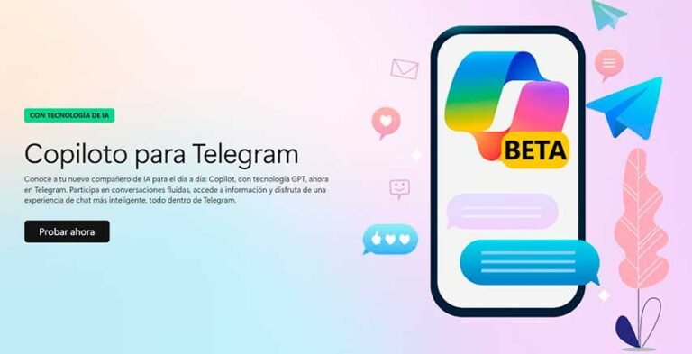 Copilot, la IA de Microsoft, ya está en Telegram: así puedes usarla gratis
