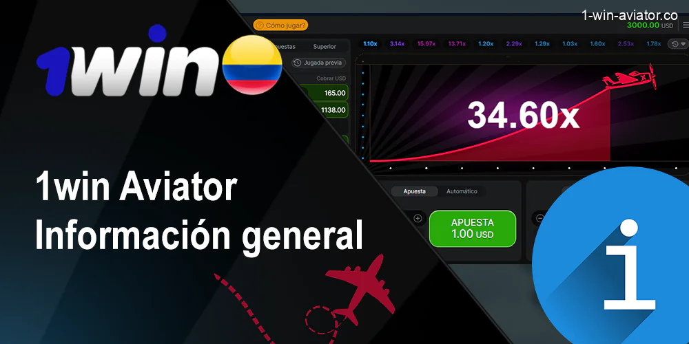 Aviator juego característico en 1Win