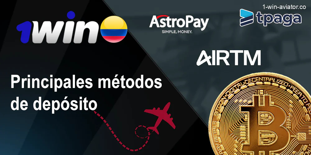 Depósitos en 1win para jugadores Aviator