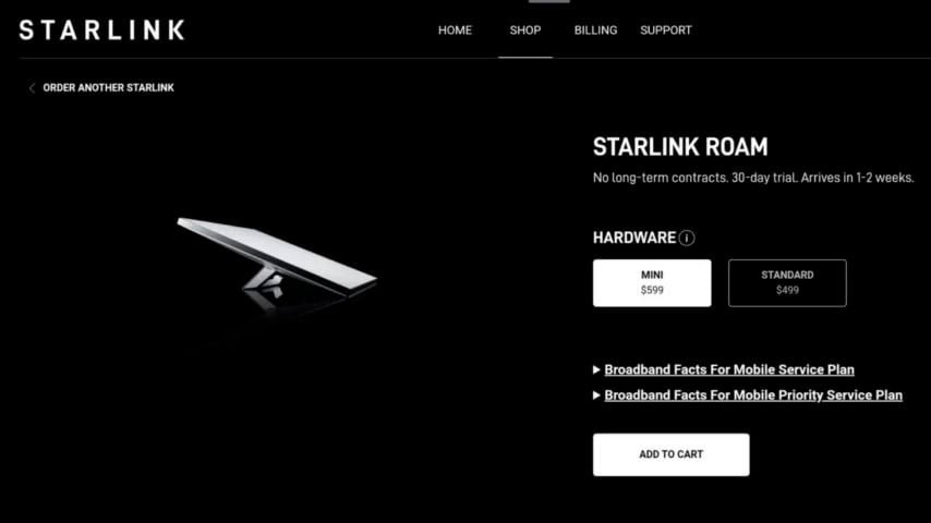 precio starlink mini